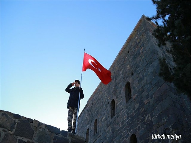 ERZURUM'DA ECDADA SAYGI YÜRÜYÜŞÜ