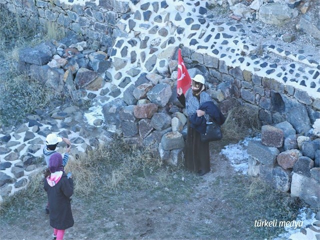 ERZURUM'DA ECDADA SAYGI YÜRÜYÜŞÜ