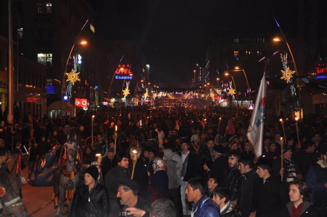 KIŞ FESTİVALİ KORTEJ YÜRÜYÜŞÜ