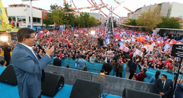 BAŞBAKAN DAVUTOĞLU ERZURUM’DA