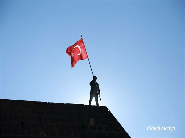 ERZURUM'DA ECDADA SAYGI YÜRÜYÜŞÜ