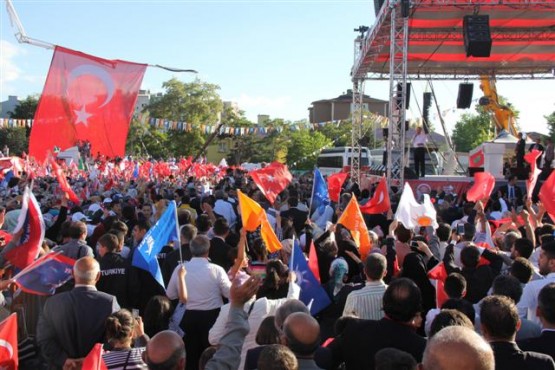 AK PARTİ MİLLİ İRADEYE SAYGI MİTİNGİ ERZURUM