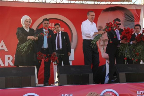 AK PARTİ MİLLİ İRADEYE SAYGI MİTİNGİ ERZURUM