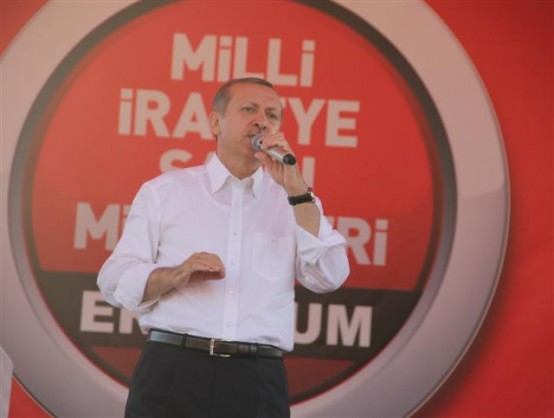 AK PARTİ MİLLİ İRADEYE SAYGI MİTİNGİ ERZURUM