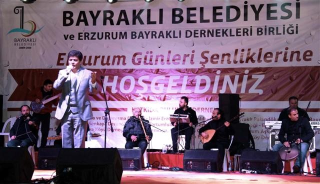 BAYRAKLI'DA ERZURUM GECESİ