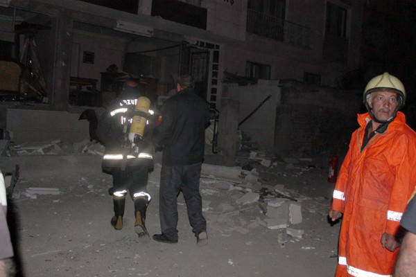 ERZURUM'DA DOĞALGAZ PATLAMASI