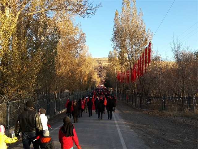 ERZURUM'DA ECDADA SAYGI YÜRÜYÜŞÜ