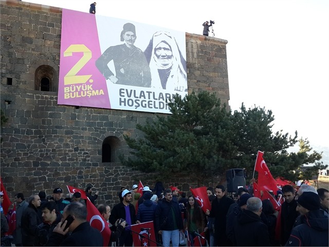 ERZURUM'DA ECDADA SAYGI YÜRÜYÜŞÜ