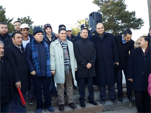 ERZURUM'DA ECDADA SAYGI YÜRÜYÜŞÜ