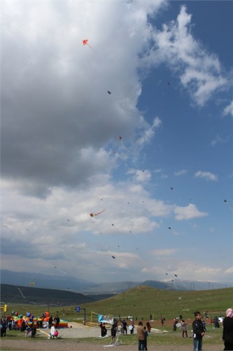 ERZURUM UÇURTMALARLA ŞENLENDİ