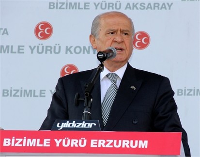 MHP GENEL BAŞKANI BAHÇELİ ERZURUM’DA