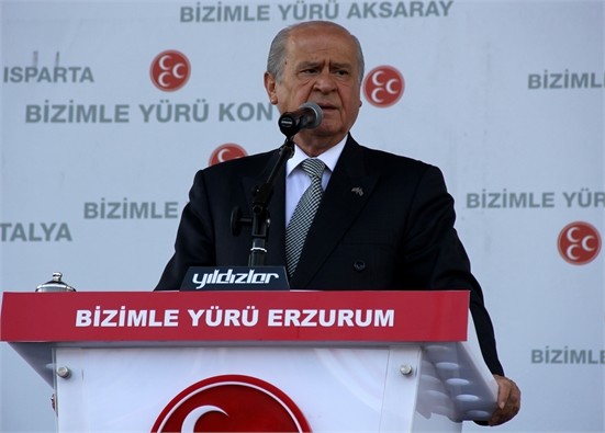 MHP GENEL BAŞKANI BAHÇELİ ERZURUM’DA