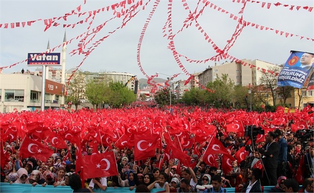 CUMHURBAŞKANI RECEP TAYYİP ERDOĞAN ERZURUM'DA