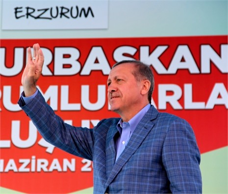 CUMHURBAŞKANI RECEP TAYYİP ERDOĞAN ERZURUM'DA