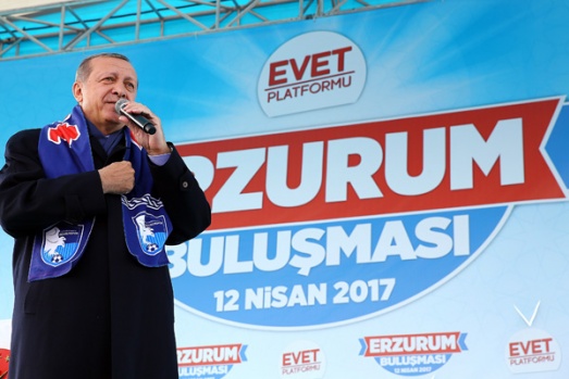 CUMHURBAŞKANI ERDOĞAN ERZURUM'DA