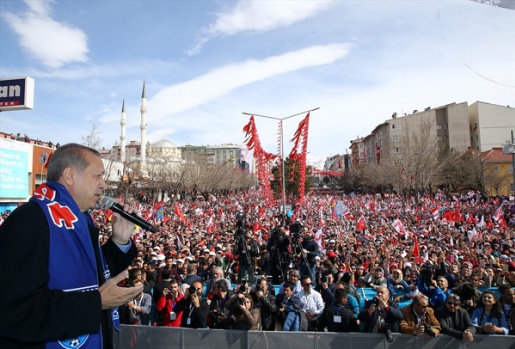 CUMHURBAŞKANI ERDOĞAN ERZURUM'DA