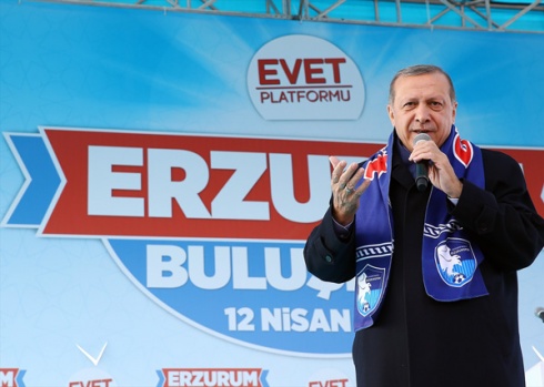 CUMHURBAŞKANI ERDOĞAN ERZURUM'DA