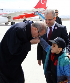 CUMHURBAŞKANI ERDOĞAN ERZURUM'DA