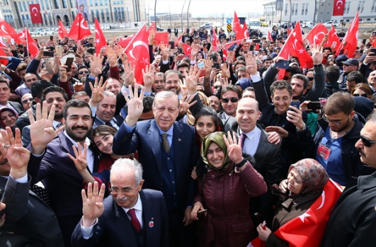 CUMHURBAŞKANI ERDOĞAN ERZURUM'DA