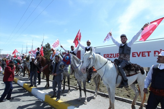 CUMHURBAŞKANI ERDOĞAN ERZURUM'DA