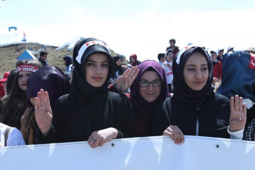 CUMHURBAŞKANI ERDOĞAN ERZURUM'DA