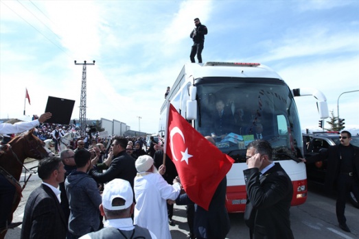 CUMHURBAŞKANI ERDOĞAN ERZURUM'DA