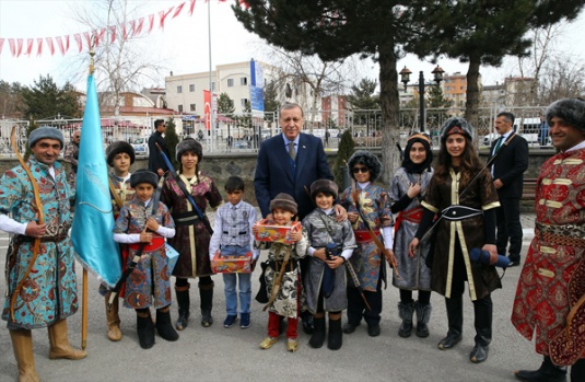 CUMHURBAŞKANI ERDOĞAN ERZURUM'DA