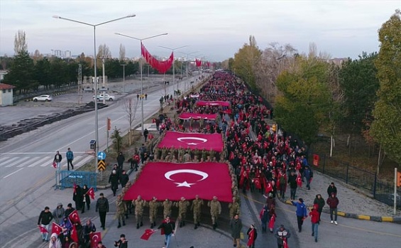 ECDADA SAYGI YÜRÜYÜŞÜ - 2017