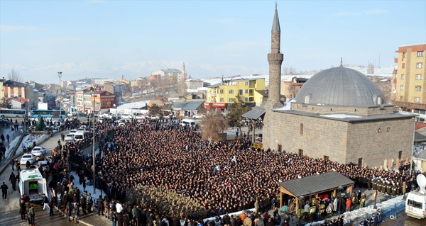 ŞEHİT TEĞMEN AHMET AKTEPE CENAZE TÖRENİ