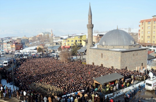 ŞEHİT TEĞMEN AHMET AKTEPE CENAZE TÖRENİ