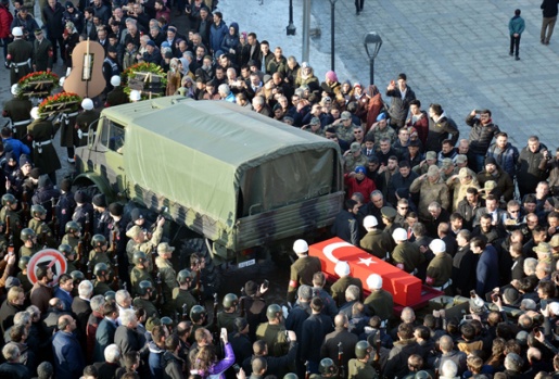 ŞEHİT TEĞMEN AHMET AKTEPE CENAZE TÖRENİ