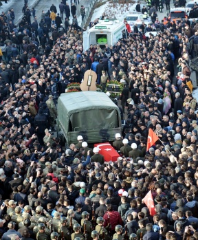 ŞEHİT TEĞMEN AHMET AKTEPE CENAZE TÖRENİ