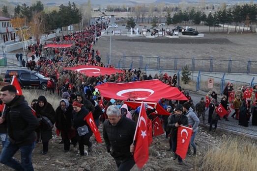 ERZURUM'DA ECDADA SAYGI YÜRÜYÜŞÜ - 2018