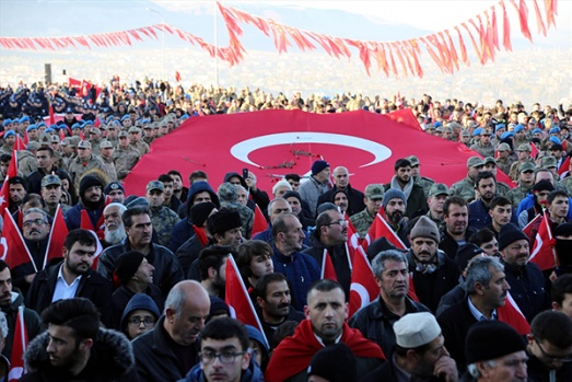 ERZURUM'DA ECDADA SAYGI YÜRÜYÜŞÜ - 2018