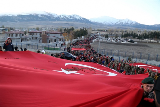 ERZURUM'DA ECDADA SAYGI YÜRÜYÜŞÜ - 2018