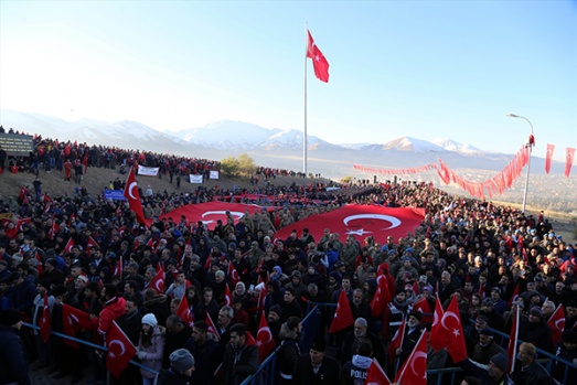 ERZURUM'DA ECDADA SAYGI YÜRÜYÜŞÜ - 2018