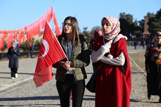 ERZURUM'DA ECDADA SAYGI YÜRÜYÜŞÜ - 2018