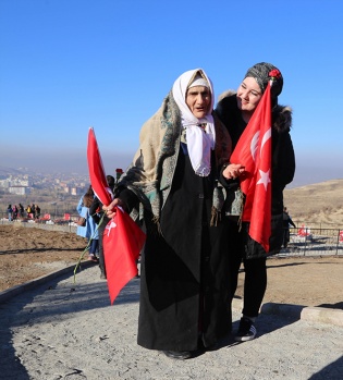 ERZURUM'DA ECDADA SAYGI YÜRÜYÜŞÜ - 2018