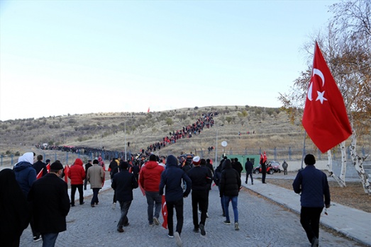 ERZURUM'DA ECDADA SAYGI YÜRÜYÜŞÜ - 2018