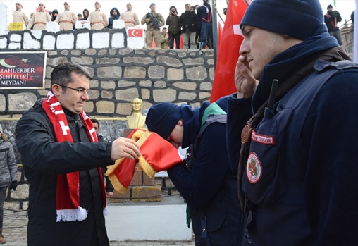 ERZURUM’DA ALLAHUEKBER ŞEHİTLERİ ANILDI