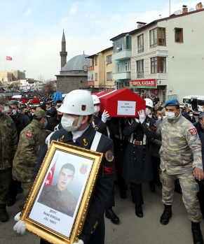 GARA ŞEHİDİ SEDAT SORGUN'A VEDA