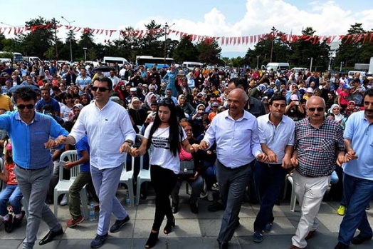 Milli Mücadele anısına tek şişte 919 kilo cağ kebabı...