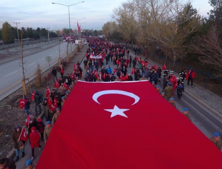 ECDADA SAYGI YÜRÜYÜŞÜ - 2017