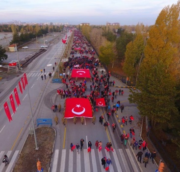 ECDADA SAYGI YÜRÜYÜŞÜ - 2017