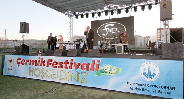 1. ILICA ÇERMİK FESTİVALİ RENKLİ GÖRÜNTÜLERE SAHNE OLDU