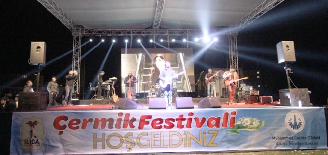 1. ILICA ÇERMİK FESTİVALİ RENKLİ GÖRÜNTÜLERE SAHNE OLDU