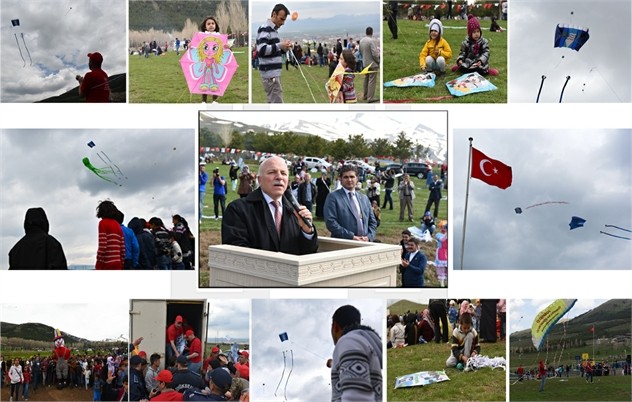 ERZURUM UÇURTMALARLA ŞENLENDİ