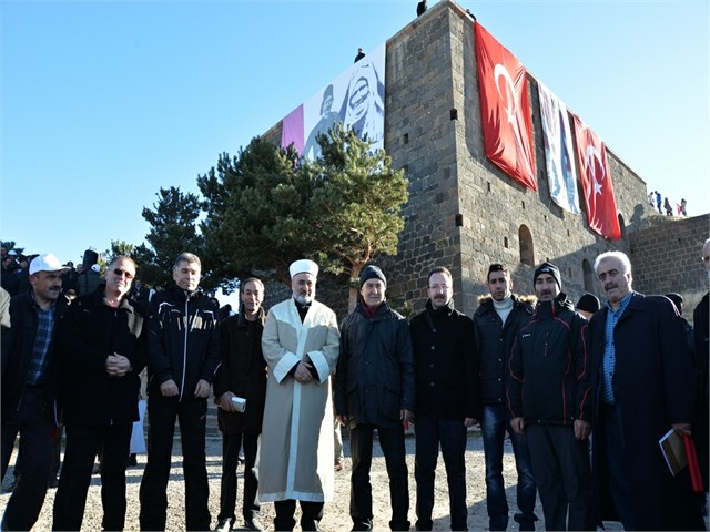 ERZURUM'DA ECDADA SAYGI YÜRÜYÜŞÜ