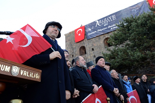 ERZURUM'DA ECDADA SAYGI YÜRÜYÜŞÜ - 2018