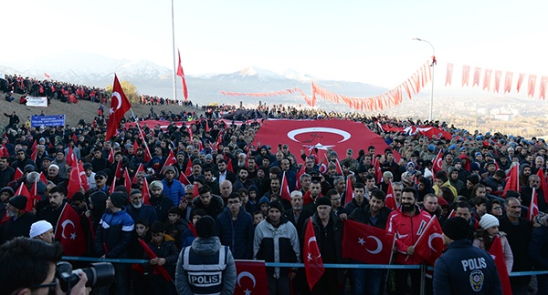 ERZURUM'DA ECDADA SAYGI YÜRÜYÜŞÜ - 2018